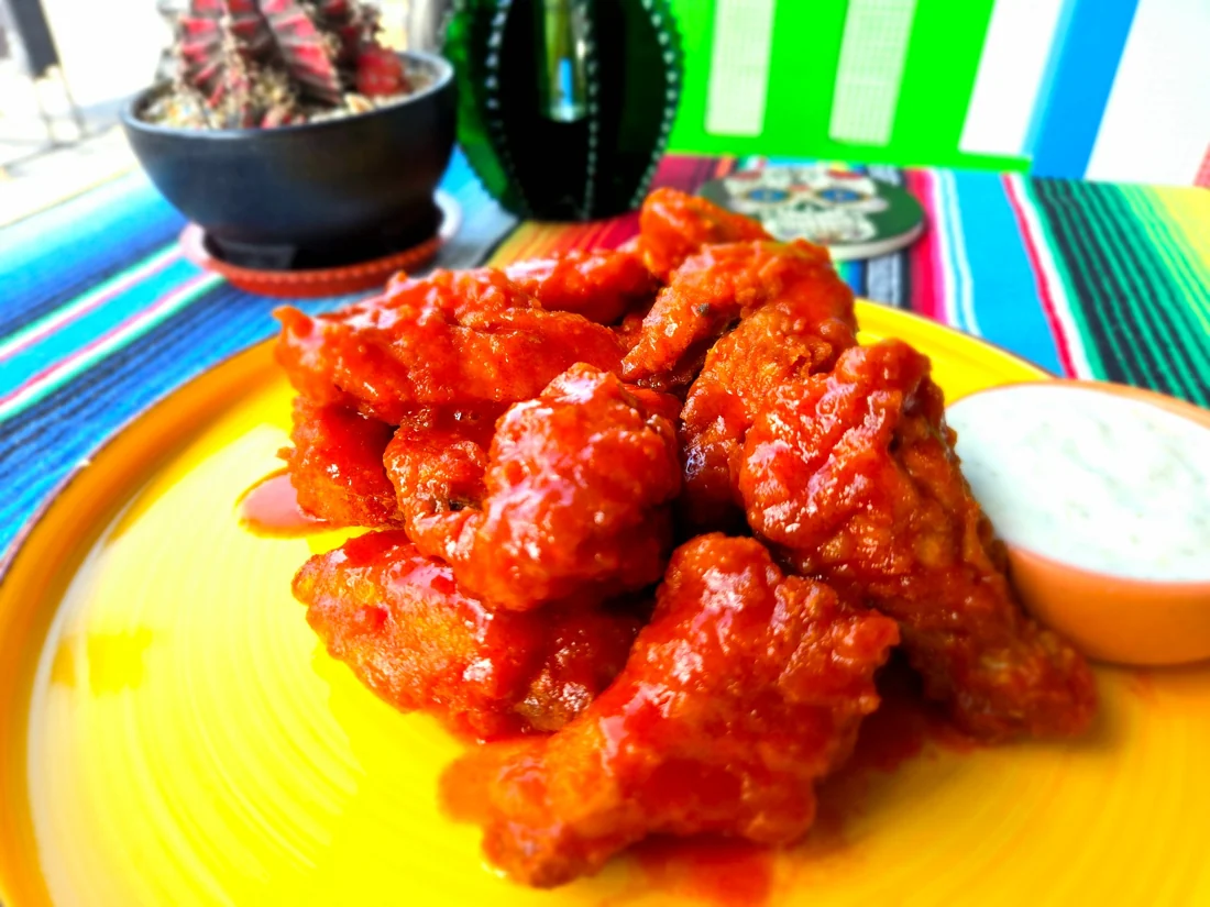 Wings at Tito's Tacos Koh Samui