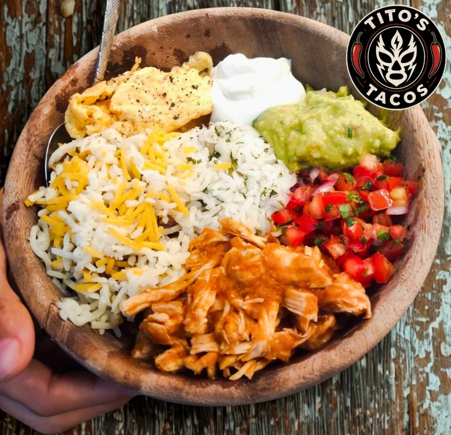 Burrito Bowls at Tito's Tacos Koh Samui