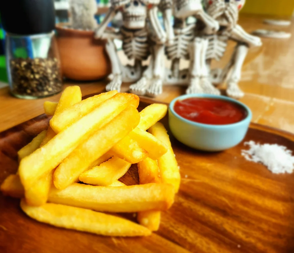 Fries at Tito's Tacos Koh Samui