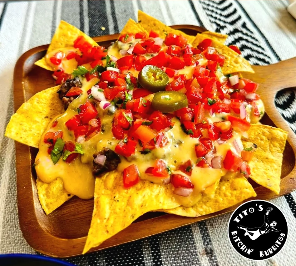 Nachos at Tito's Tacos Koh Samui