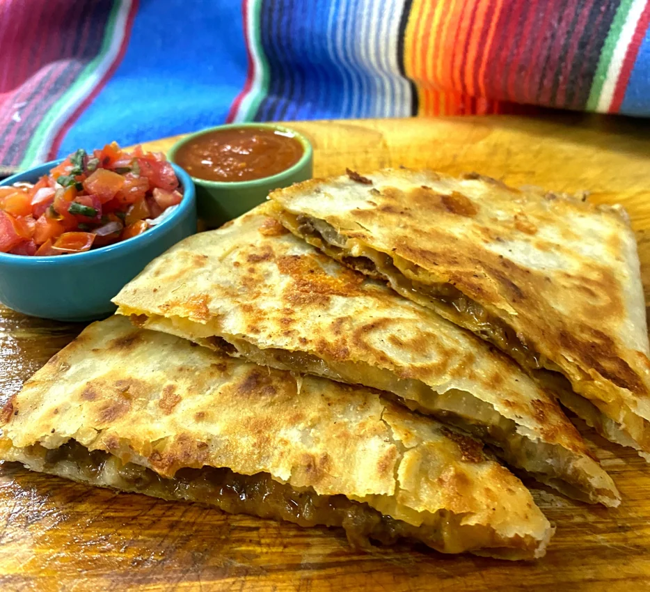 Quesadillas at Tito's Tacos Koh Samui